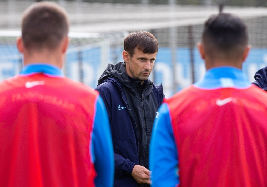 Тренировка «Зенита» перед матчем с «Рубином»