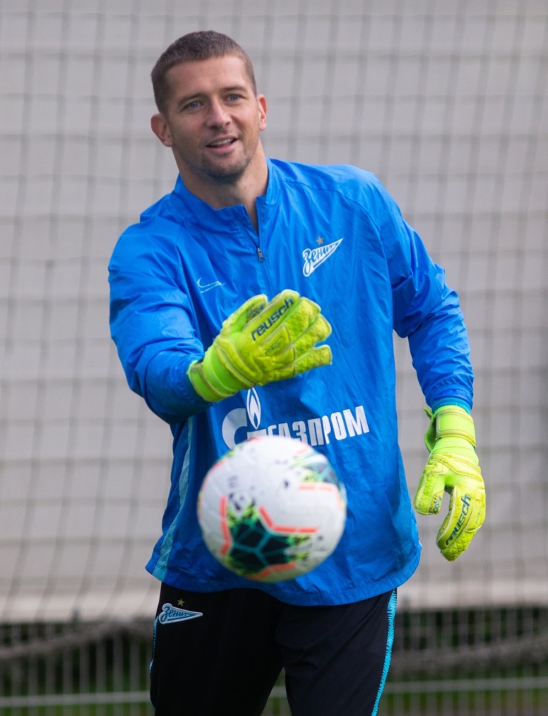 Тренировка «Зенита» перед матчем с «Рубином»