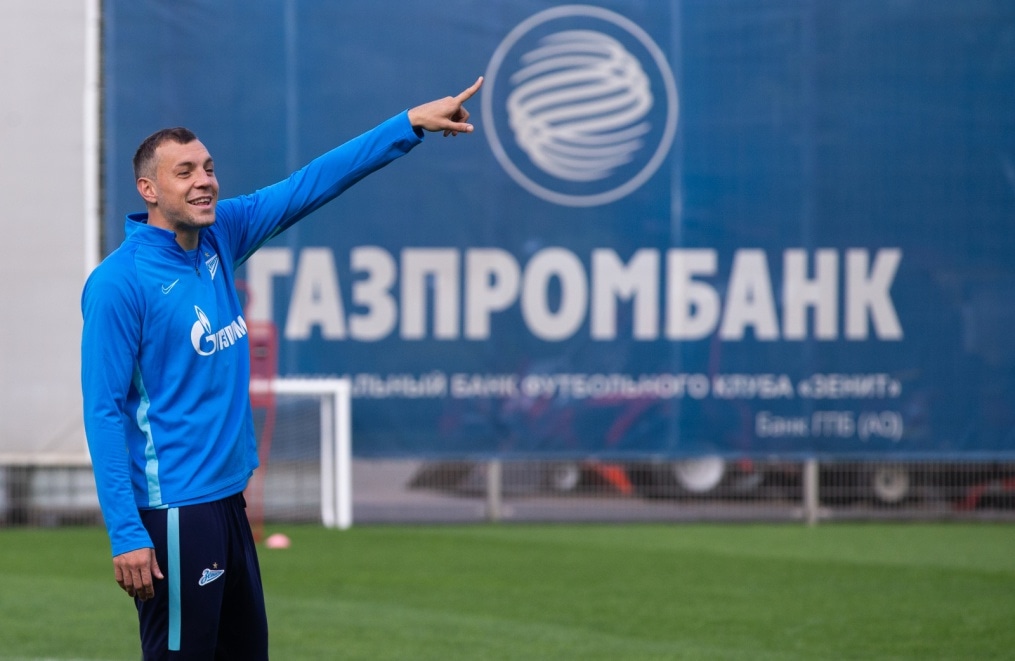 Тренировка «Зенита» перед матчем с «Рубином»