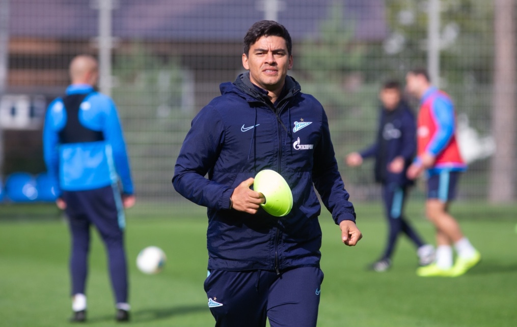 Тренировка «Зенита» перед матчем с «Рубином»