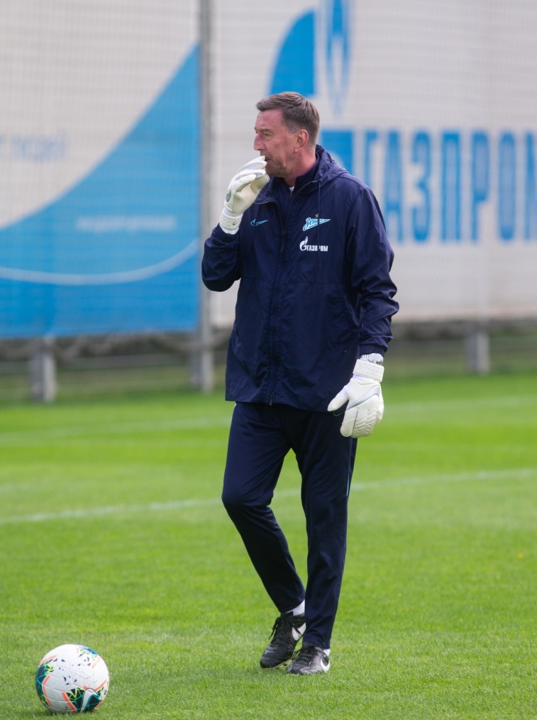 Тренировка «Зенита» перед матчем с «Рубином»