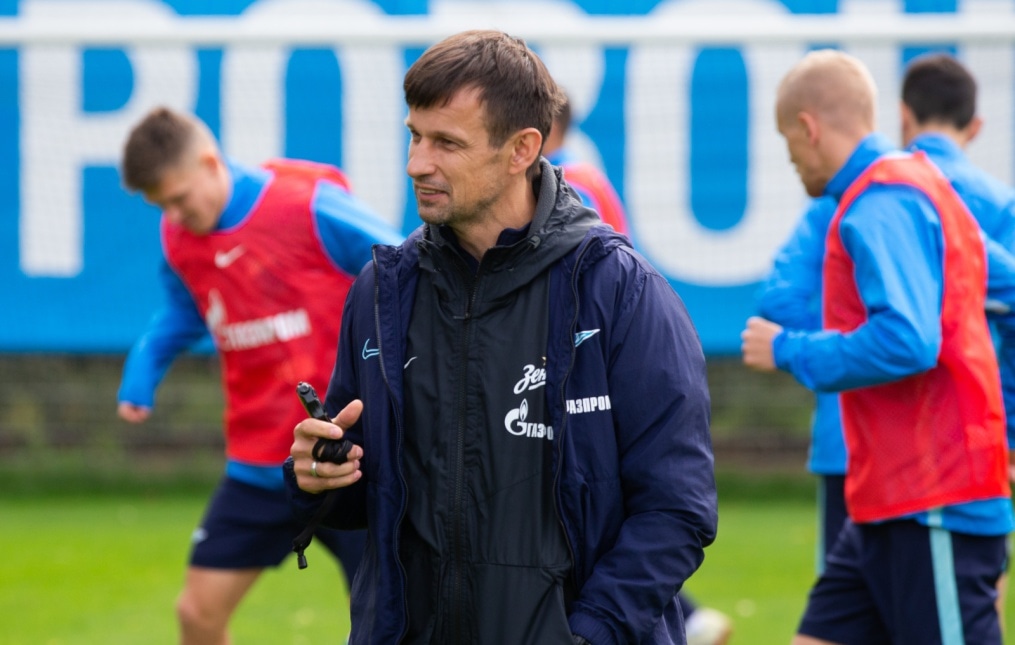 Тренировка «Зенита» перед матчем с «Рубином»