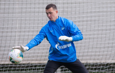 Тренировка «Зенита» перед матчем с «Рубином»