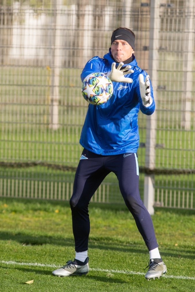 Открытая тренировка «Зенита» перед матчем с  «Бенфикой»