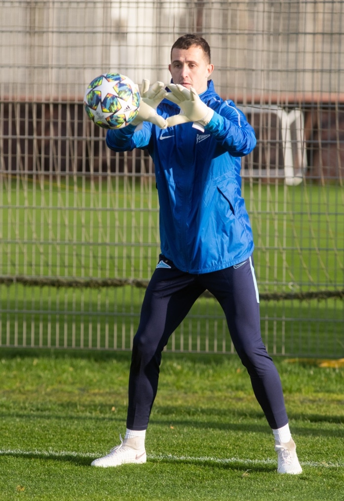 Открытая тренировка «Зенита» перед матчем с  «Бенфикой»