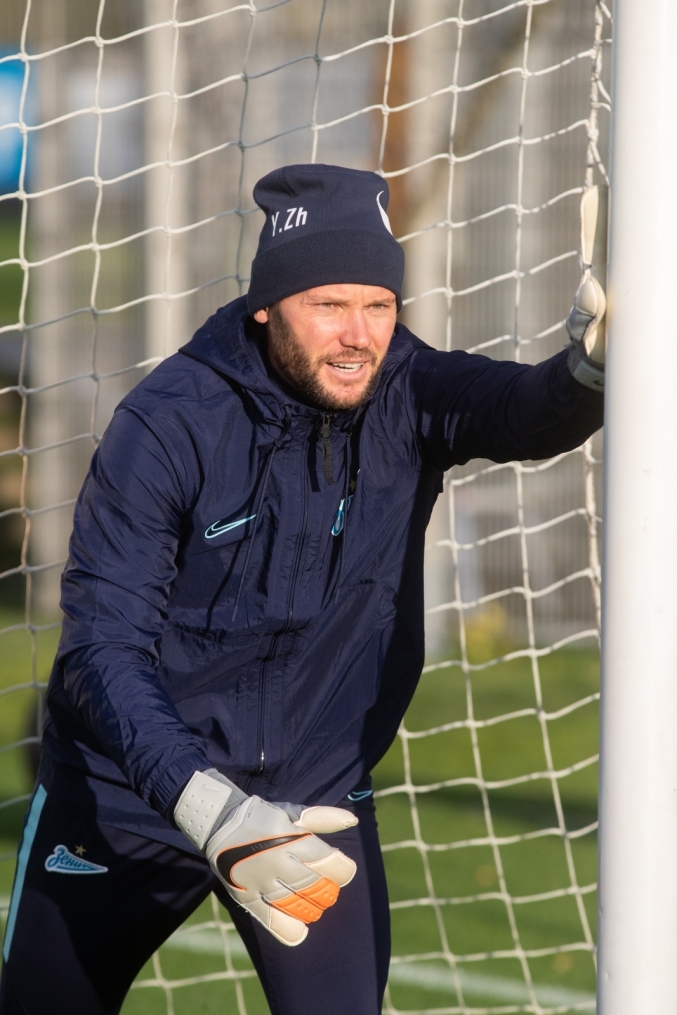 Открытая тренировка «Зенита» перед матчем с  «Бенфикой»