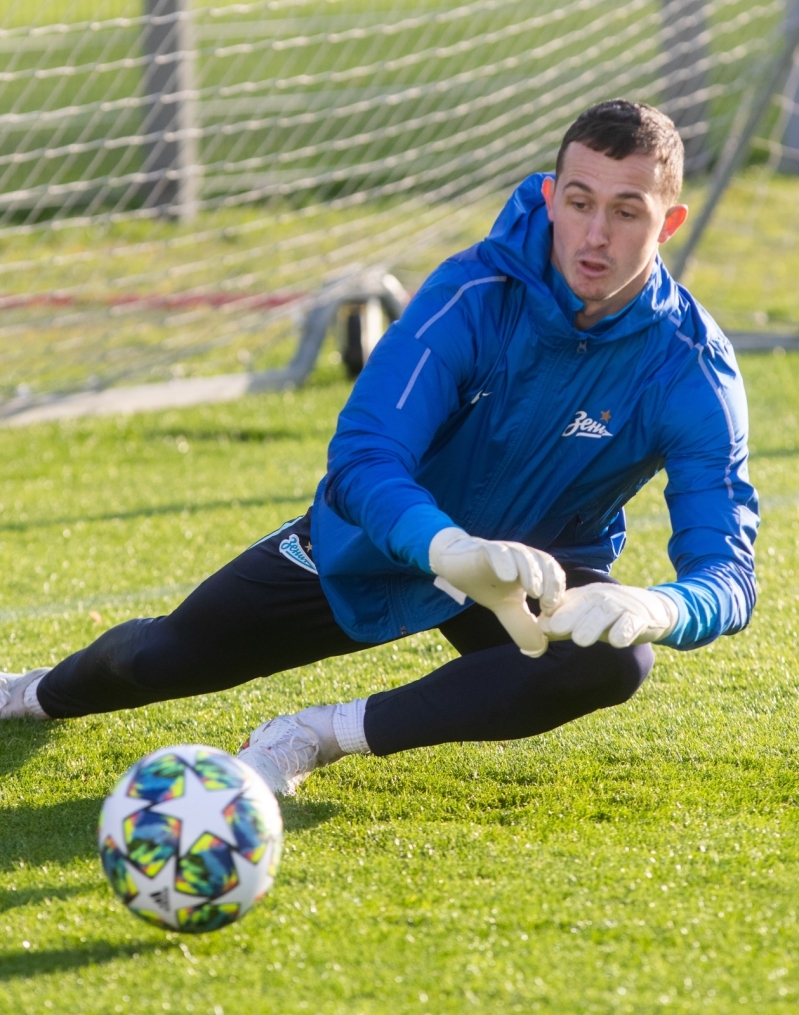 Открытая тренировка «Зенита» перед матчем с  «Бенфикой»