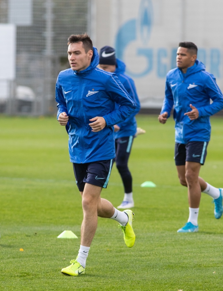 Открытая тренировка «Зенита» перед матчем с  «Бенфикой»