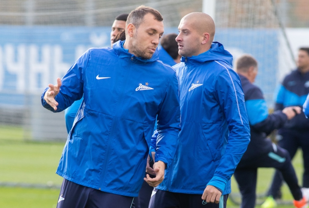 Открытая тренировка «Зенита» перед матчем с  «Бенфикой»