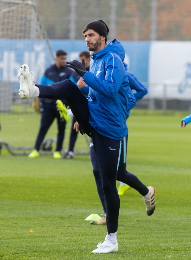 Открытая тренировка «Зенита» перед матчем с  «Бенфикой»