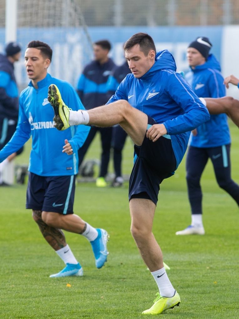 Открытая тренировка «Зенита» перед матчем с  «Бенфикой»
