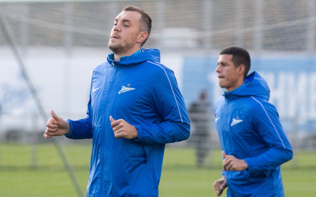 Открытая тренировка «Зенита» перед матчем с  «Бенфикой»