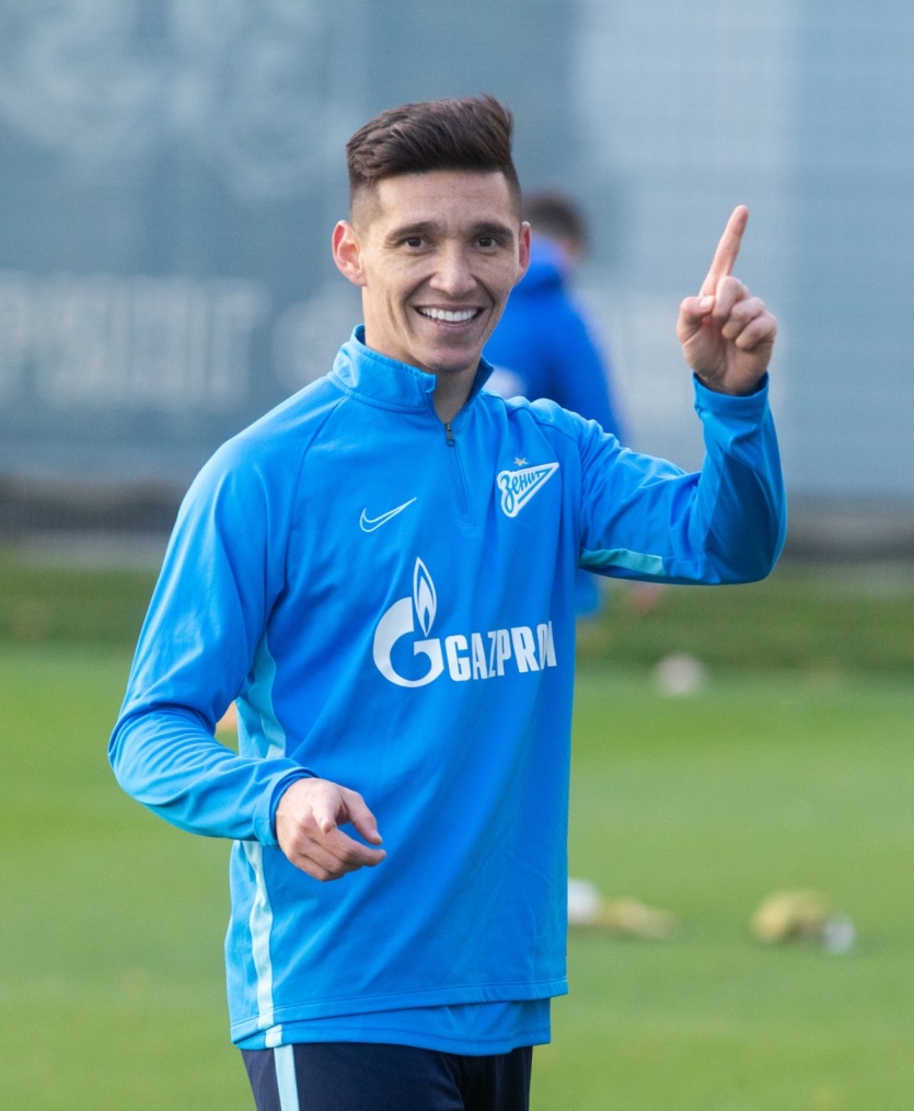 Открытая тренировка «Зенита» перед матчем с  «Бенфикой»