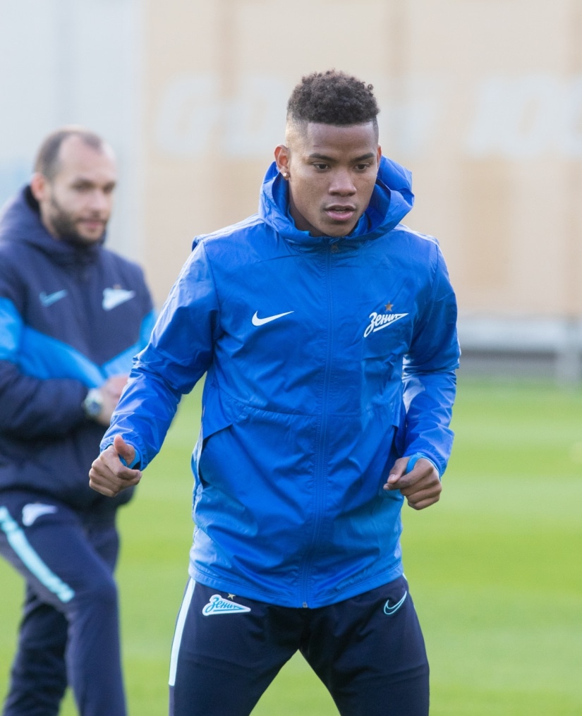 Открытая тренировка «Зенита» перед матчем с  «Бенфикой»