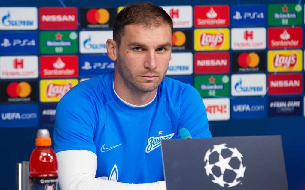 Пресс-конференция «Зенита» перед матчем с «Бенфикой»