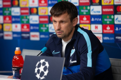 Пресс-конференция «Зенита» перед матчем с «Бенфикой»