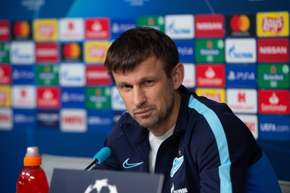 Пресс-конференция «Зенита» перед матчем с «Бенфикой»