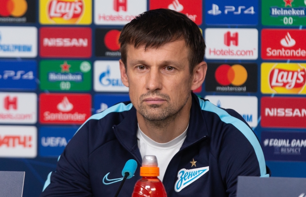 Пресс-конференция «Зенита» перед матчем с «Бенфикой»