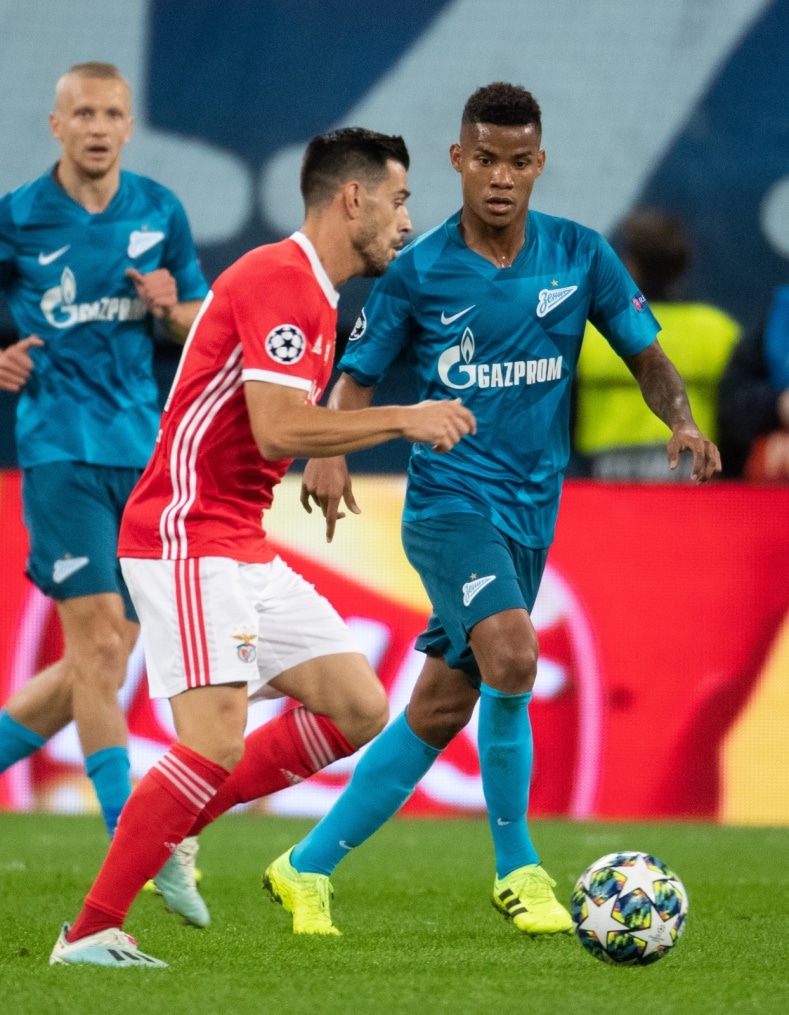 Лига Чемпионов УЕФА 2019/20, «Зенит» — «Бенфика»