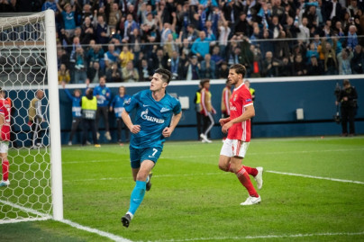 Лига Чемпионов УЕФА 2019/20, «Зенит» — «Бенфика»