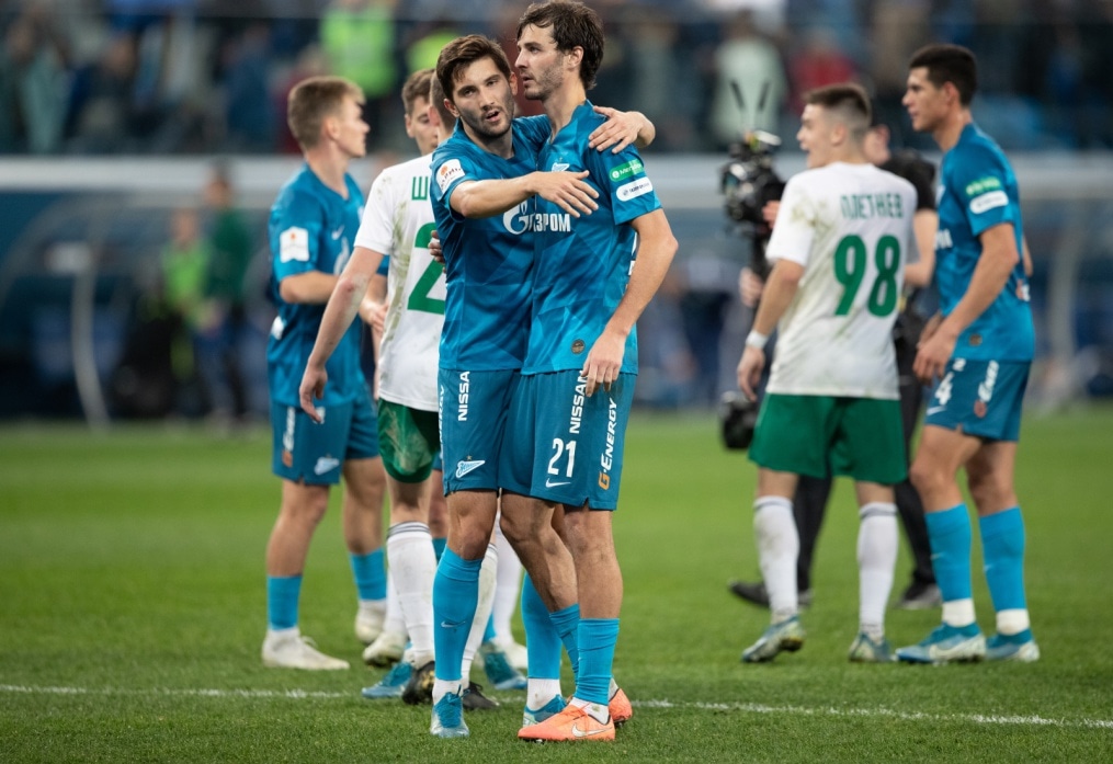 ОЛИМП — Кубок России, 1/8 финала, «Зенит» — «Томь»