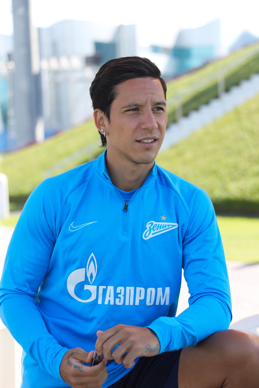 «Газпром»-тренировочные сборы в Катаре: 14 января, утренняя тренировка