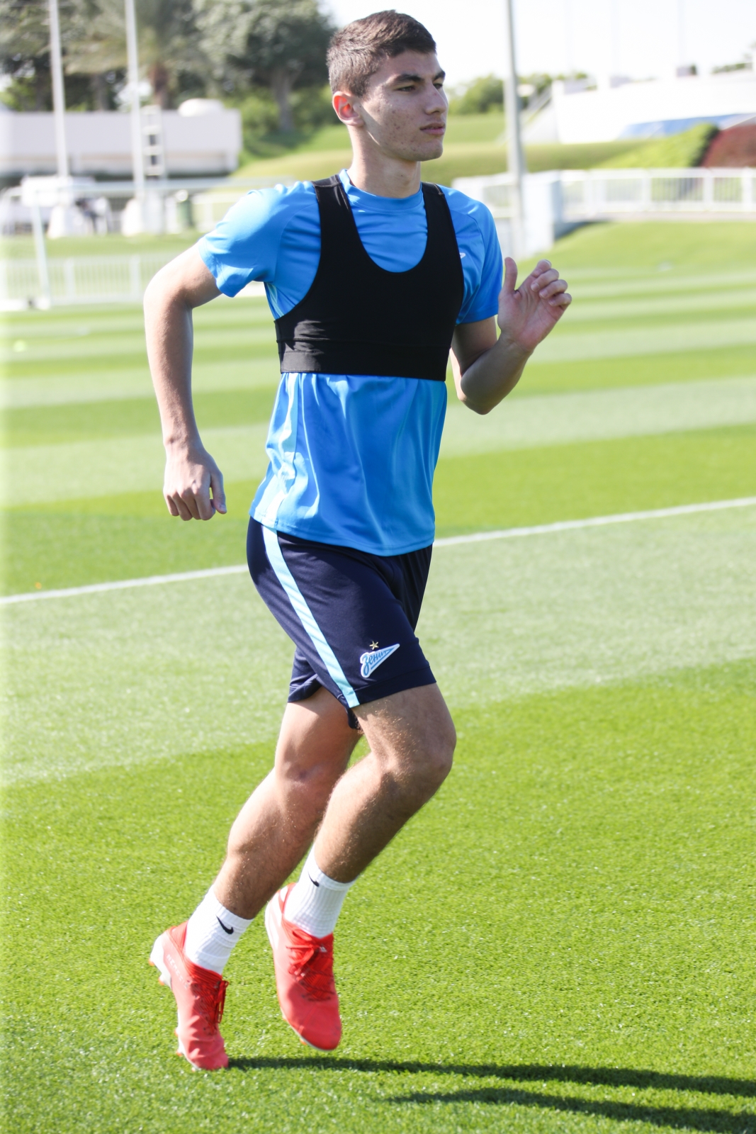 «Газпром»-тренировочные сборы в Катаре: 14 января, утренняя тренировка