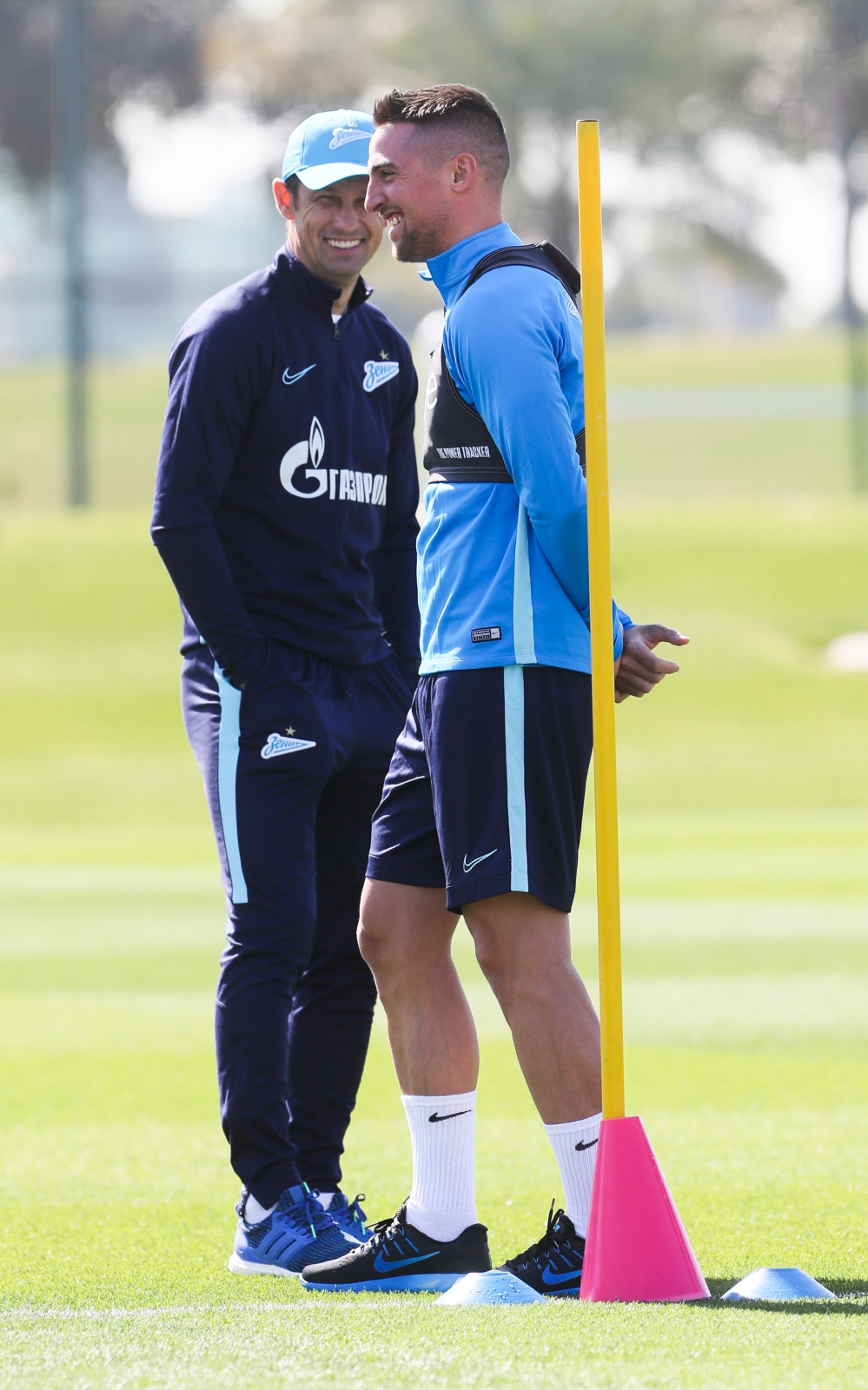 «Газпром»-тренировочные сборы в Катаре: 14 января, утренняя тренировка