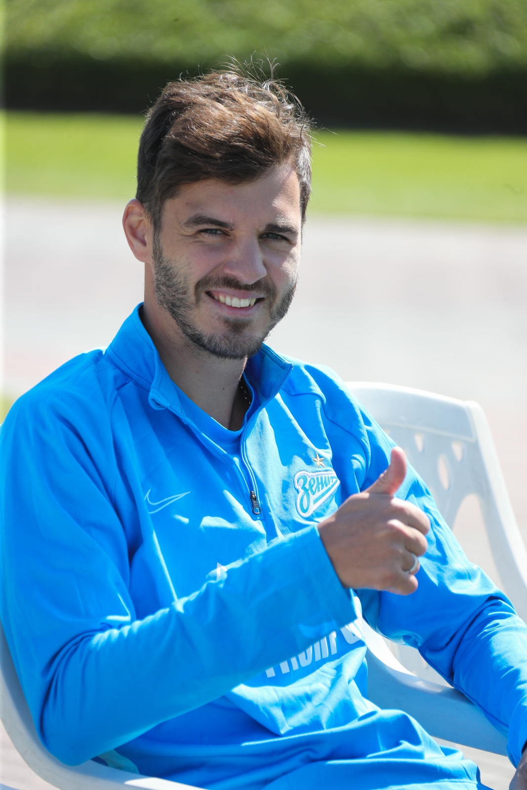 «Газпром»-тренировочные сборы в Катаре: 14 января, утренняя тренировка