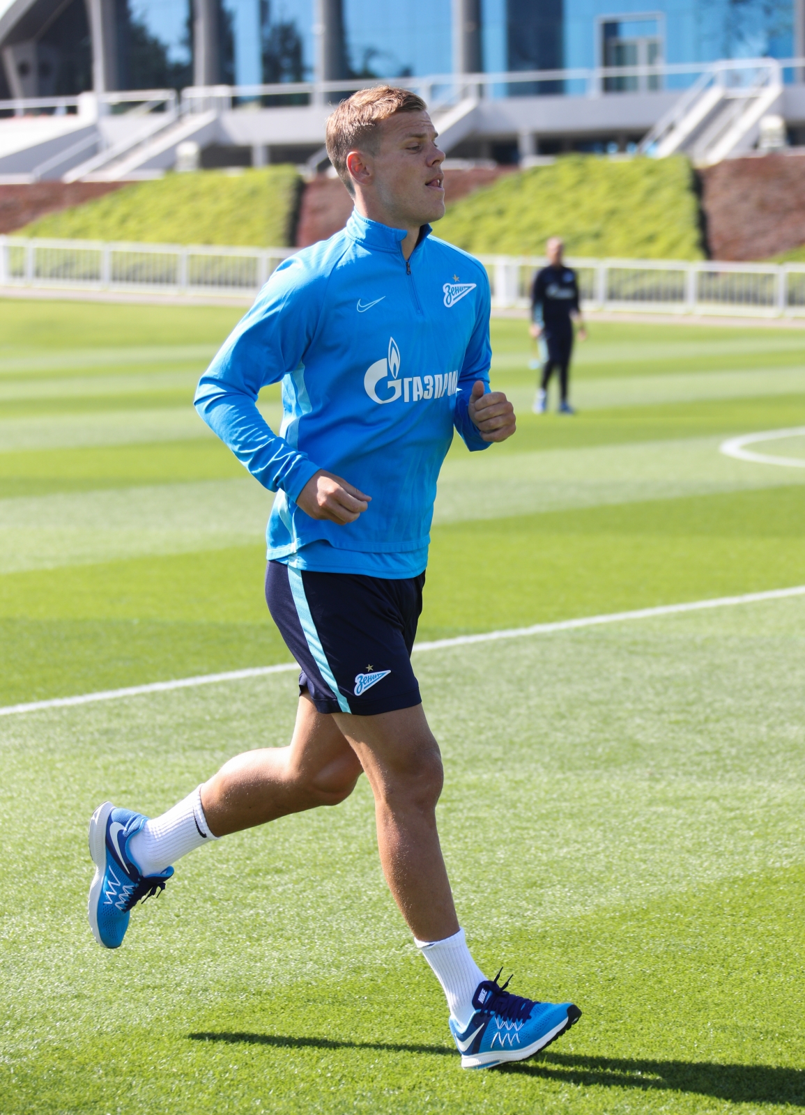 «Газпром»-тренировочные сборы в Катаре: 14 января, утренняя тренировка