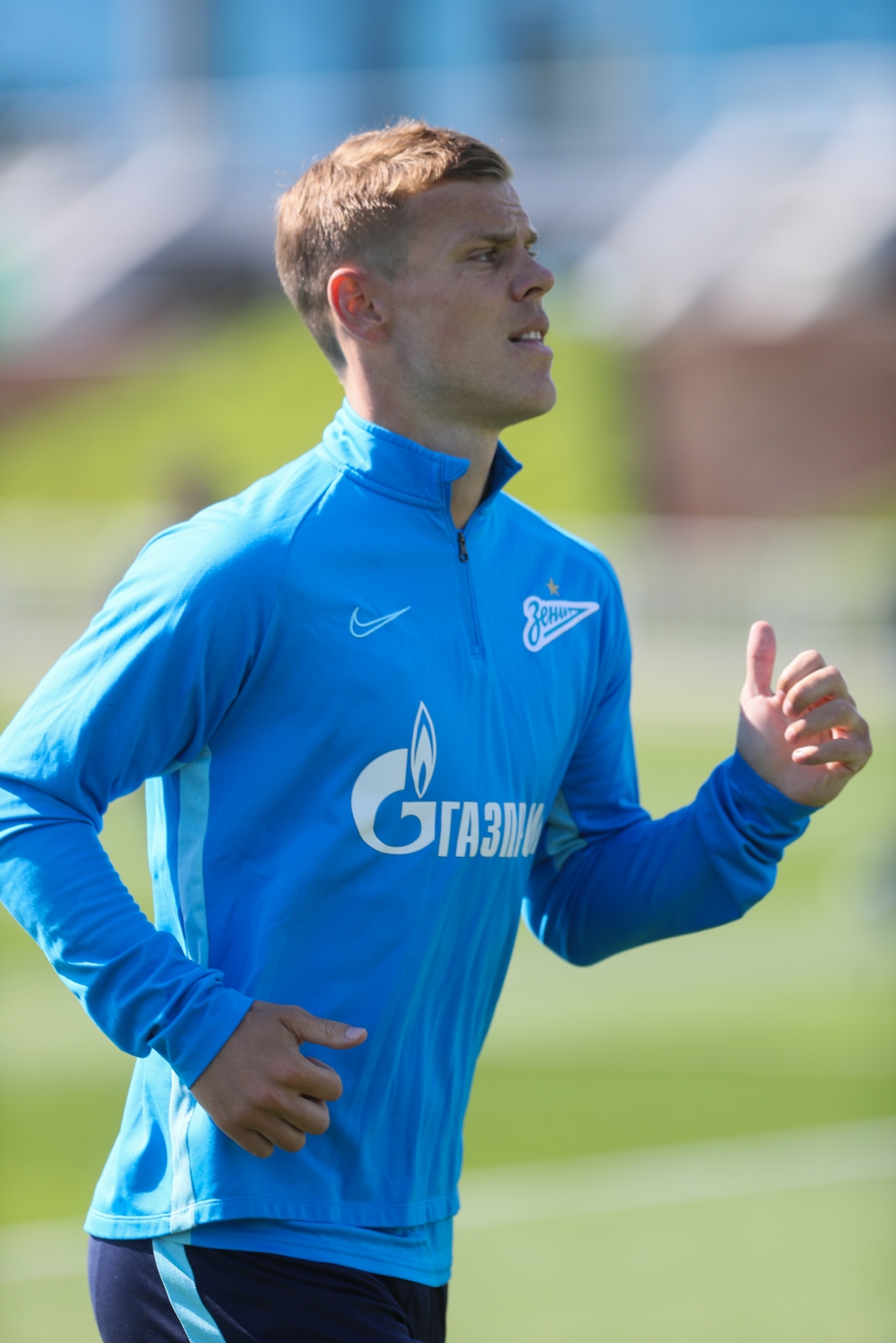 «Газпром»-тренировочные сборы в Катаре: 14 января, утренняя тренировка