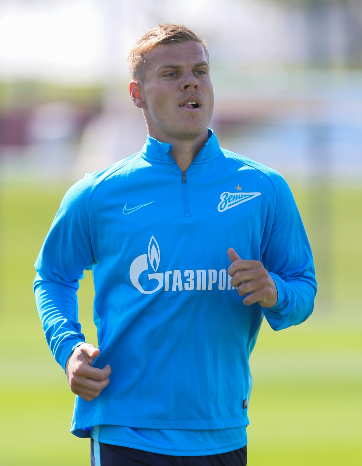 «Газпром»-тренировочные сборы в Катаре: 14 января, утренняя тренировка