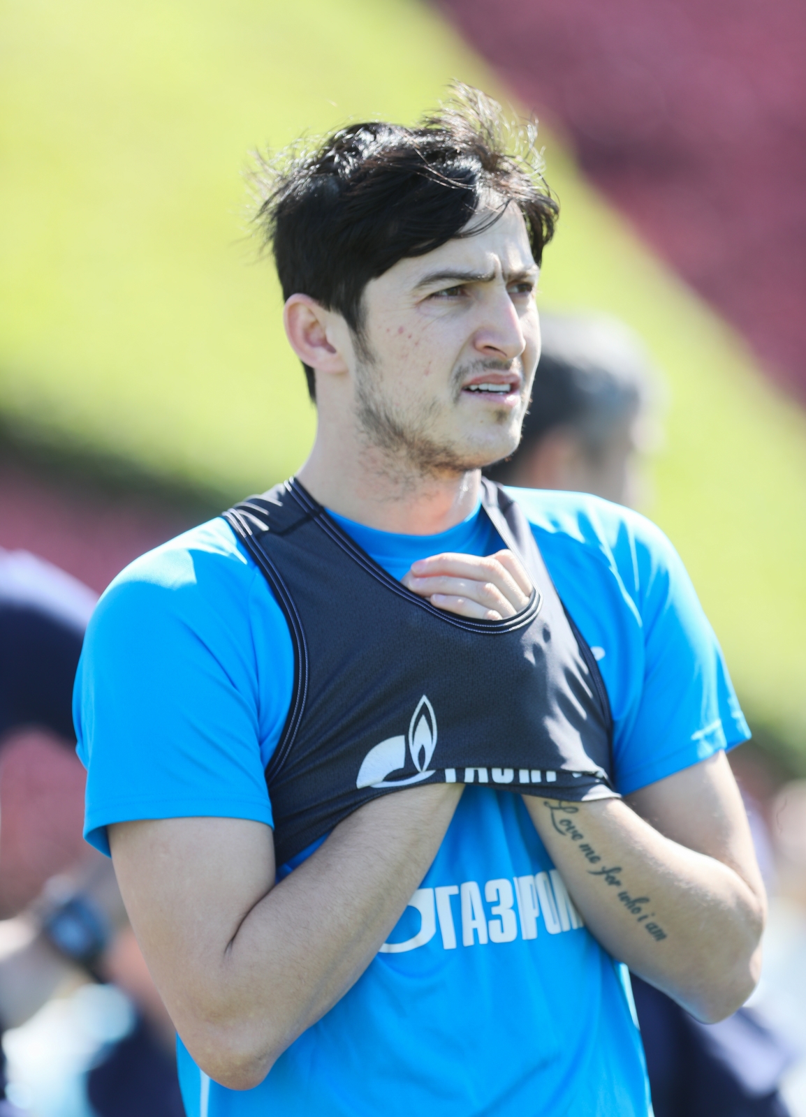 «Газпром»-тренировочные сборы в Катаре: 14 января, утренняя тренировка