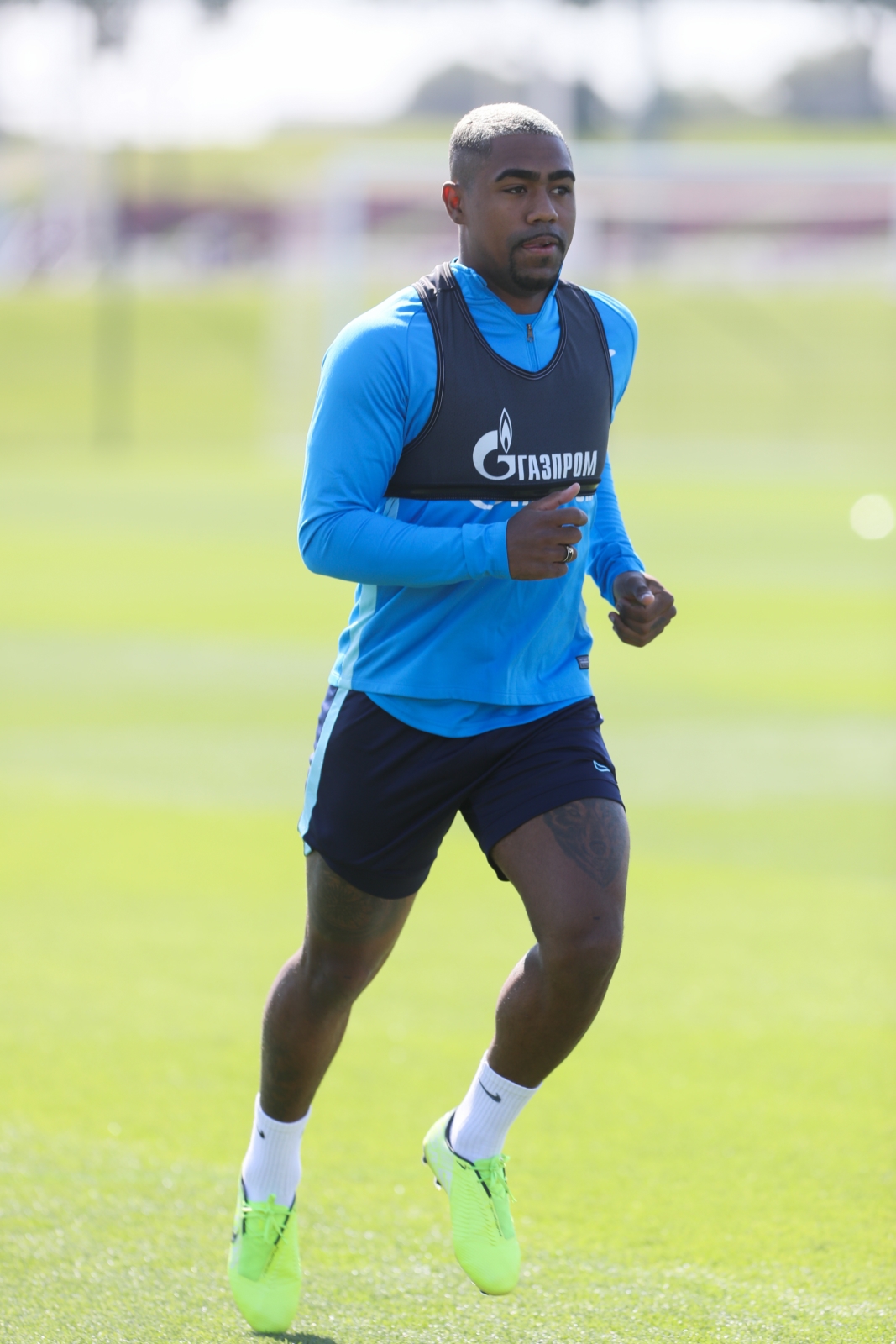«Газпром»-тренировочные сборы в Катаре: 14 января, утренняя тренировка