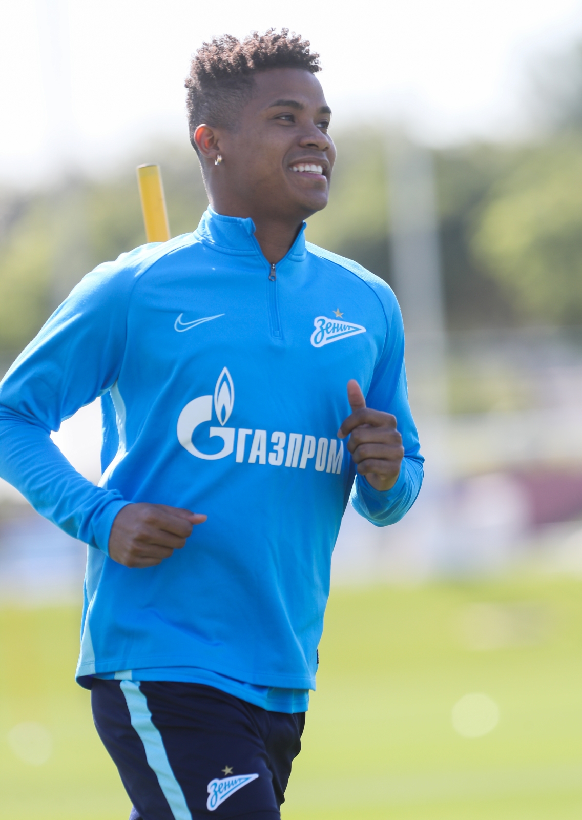 «Газпром»-тренировочные сборы в Катаре: 14 января, утренняя тренировка