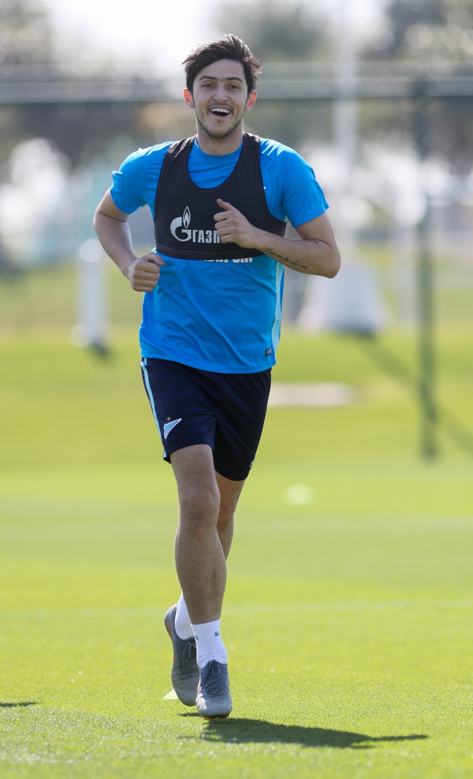 «Газпром»-тренировочные сборы в Катаре: 14 января, утренняя тренировка