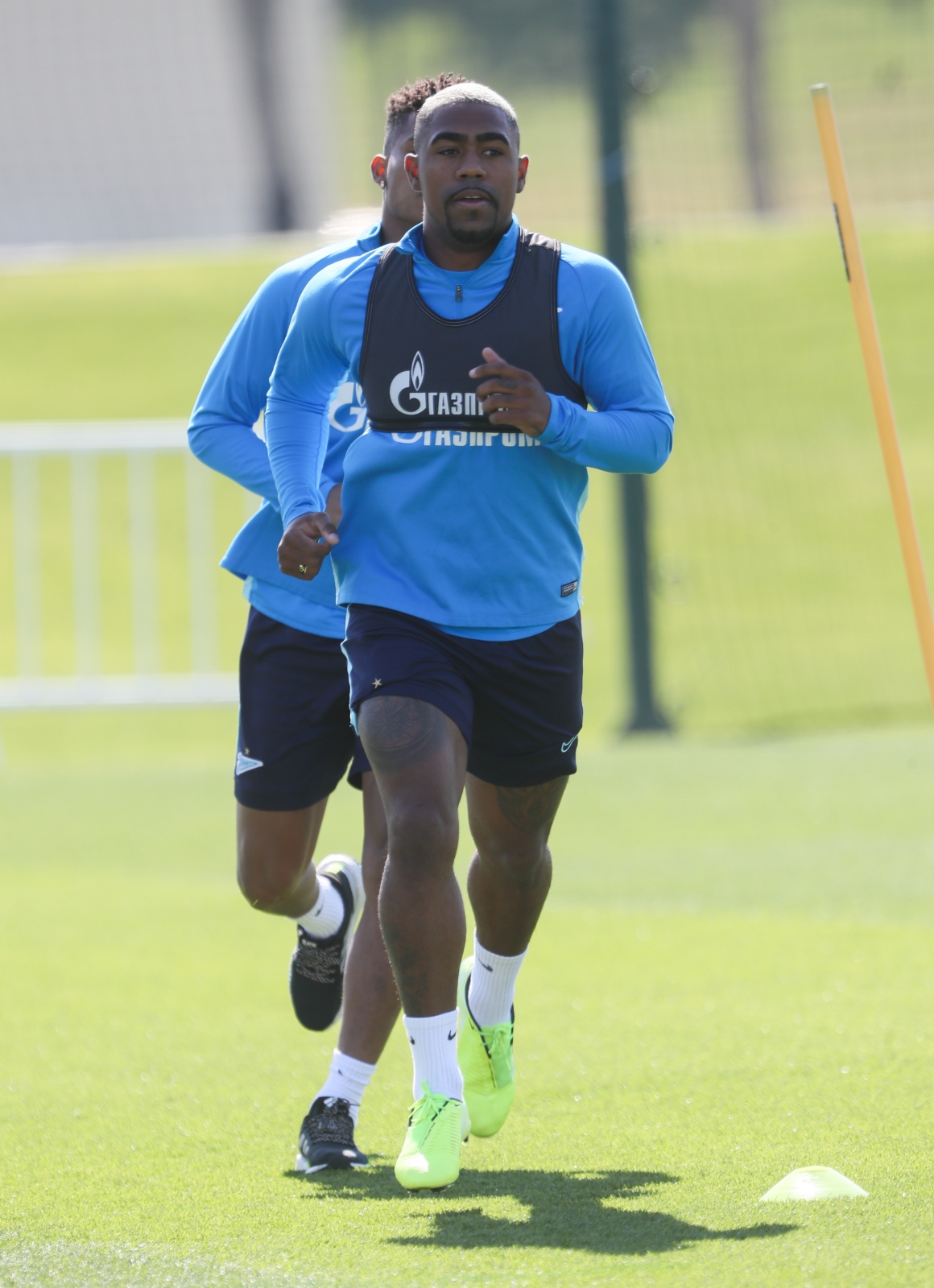 «Газпром»-тренировочные сборы в Катаре: 14 января, утренняя тренировка