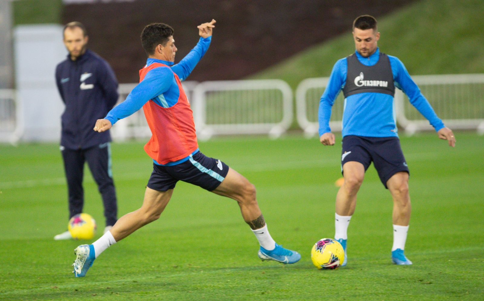«Газпром»-тренировочные сборы в Катаре: 19 января, вечерняя тренировка