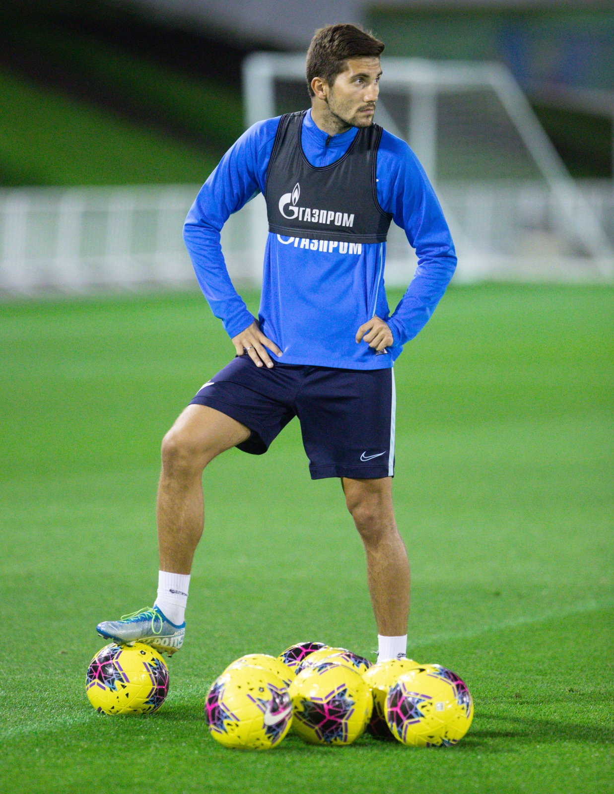 «Газпром»-тренировочные сборы в Катаре: 19 января, вечерняя тренировка
