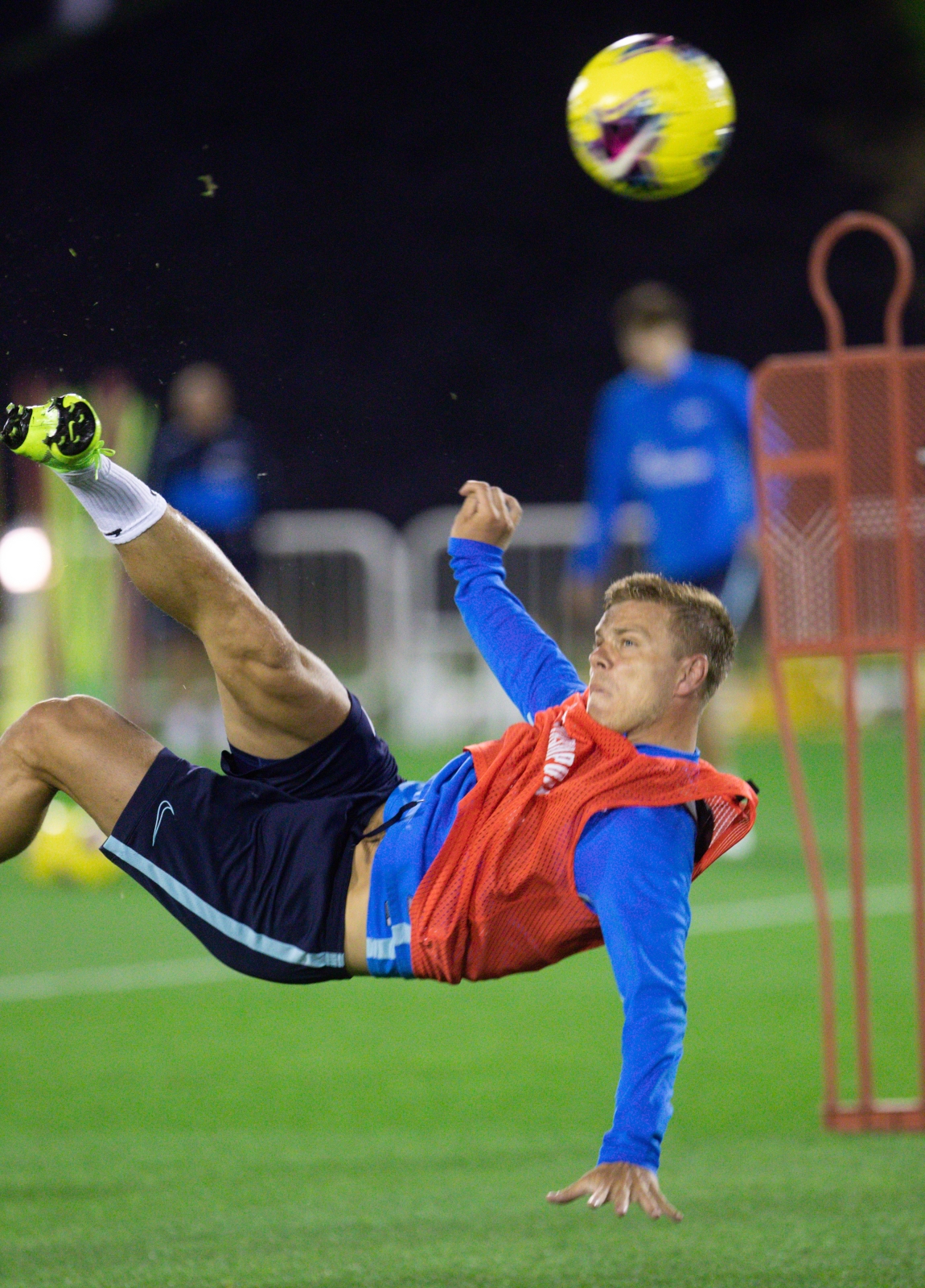 «Газпром»-тренировочные сборы в Катаре: 19 января, вечерняя тренировка