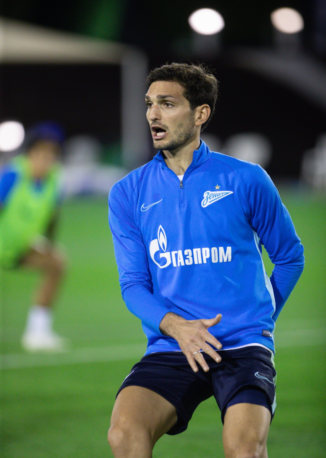 «Газпром»-тренировочные сборы в Катаре: 19 января, вечерняя тренировка