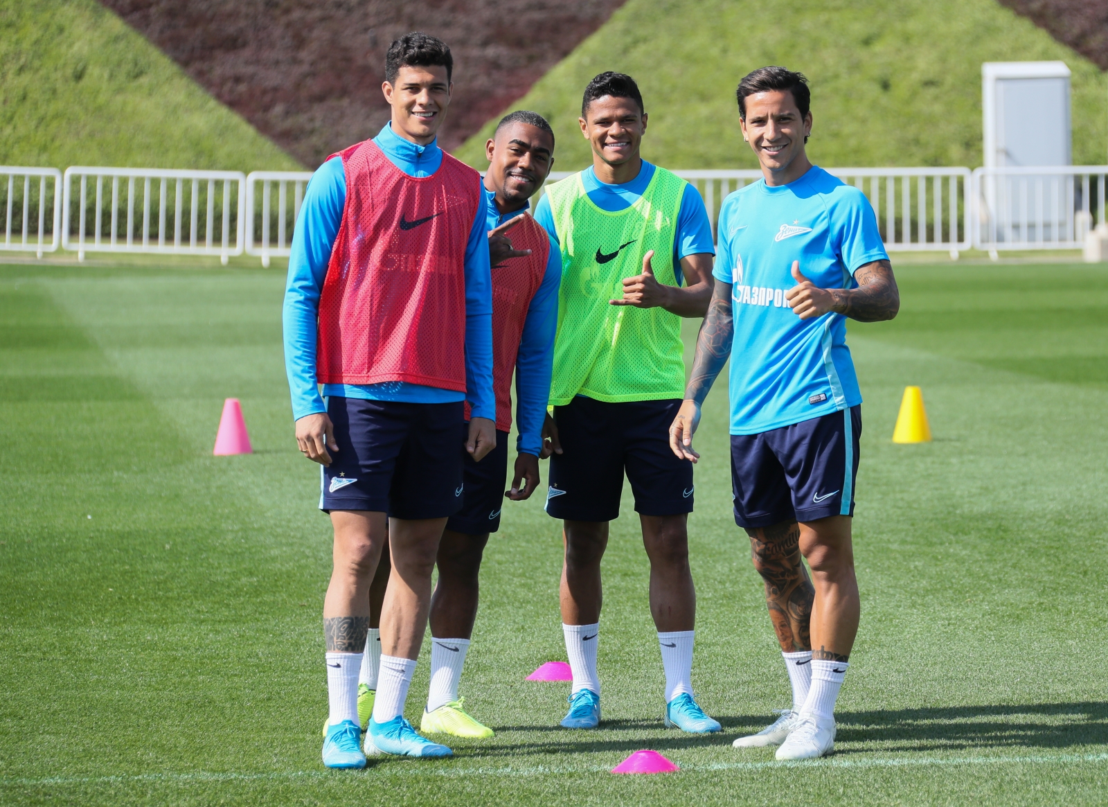 «Газпром»-тренировочные сборы в Катаре: 20 января, утренняя тренировка