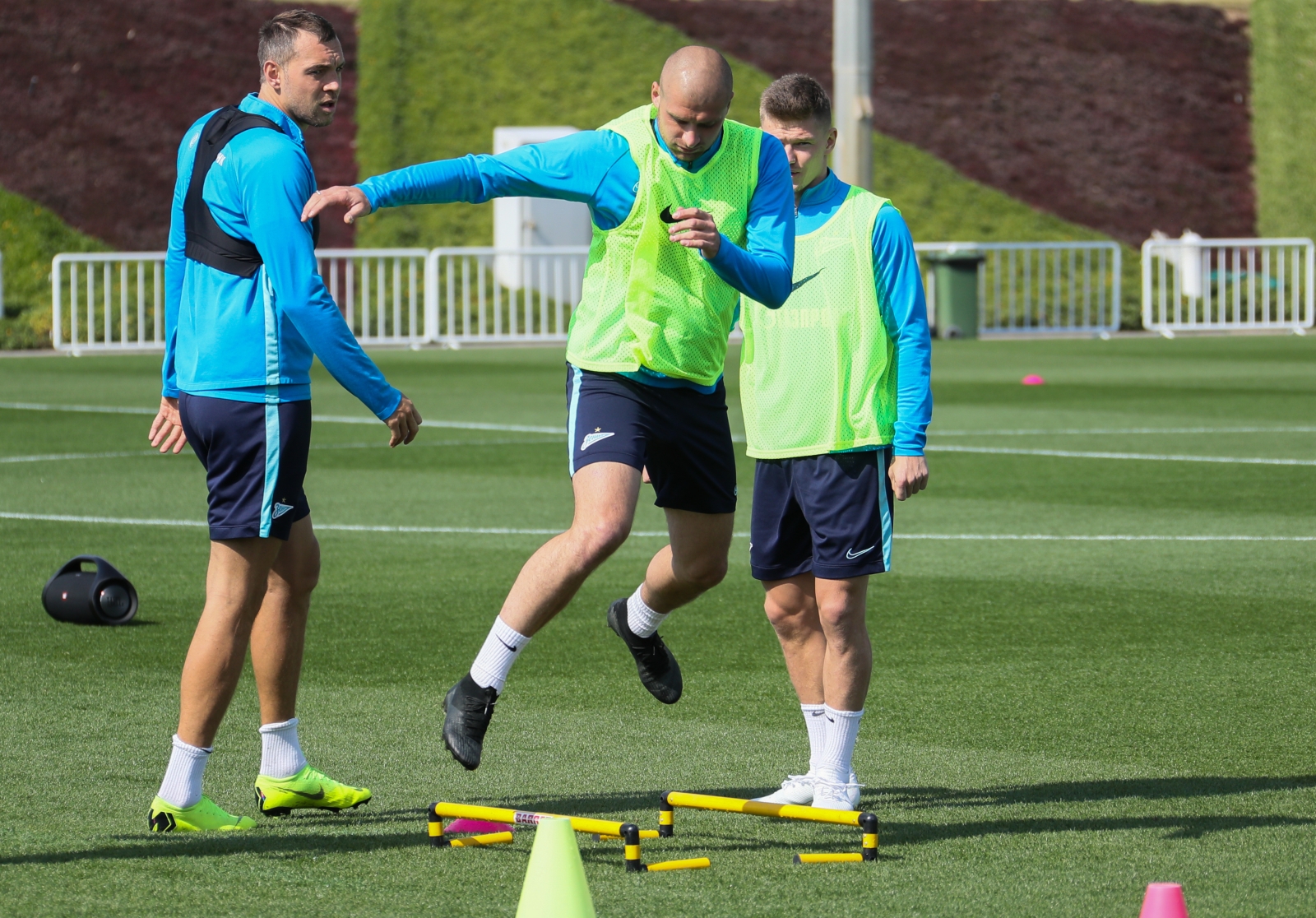 «Газпром»-тренировочные сборы в Катаре: 20 января, утренняя тренировка