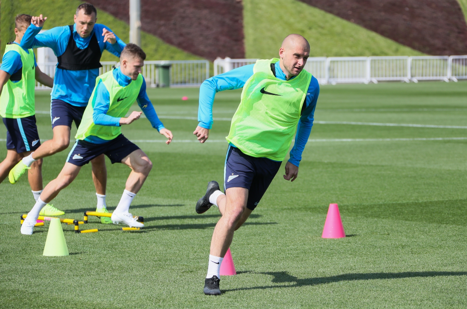 «Газпром»-тренировочные сборы в Катаре: 20 января, утренняя тренировка