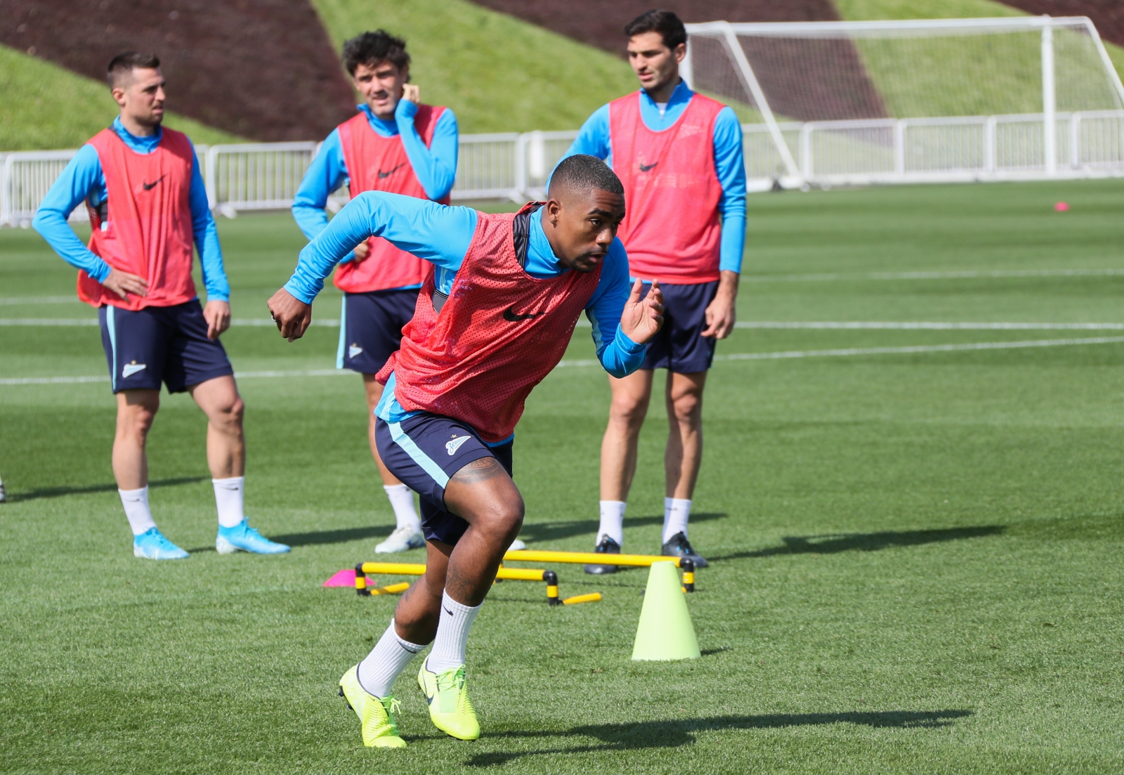 «Газпром»-тренировочные сборы в Катаре: 20 января, утренняя тренировка