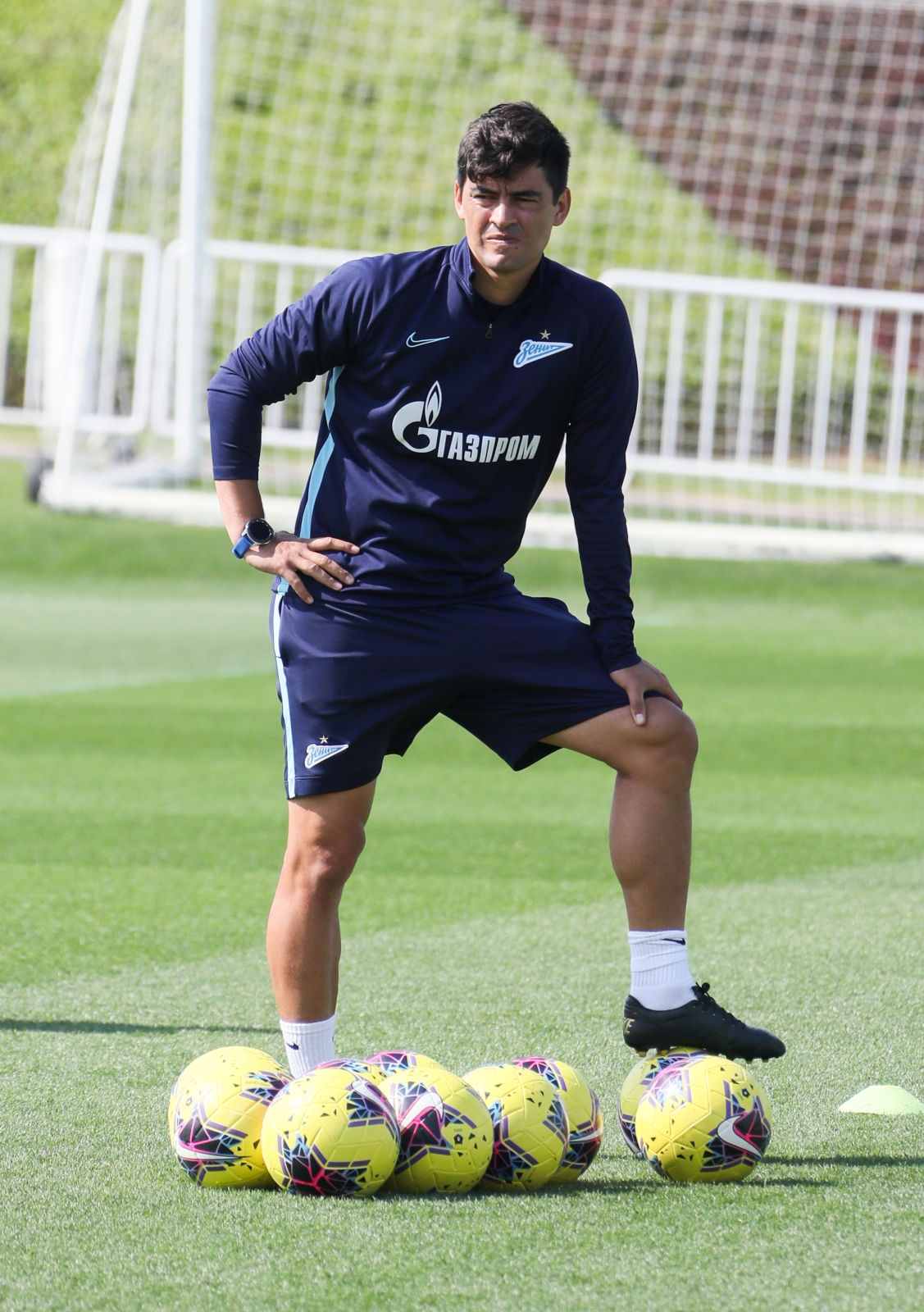 «Газпром»-тренировочные сборы в Катаре: 20 января, утренняя тренировка