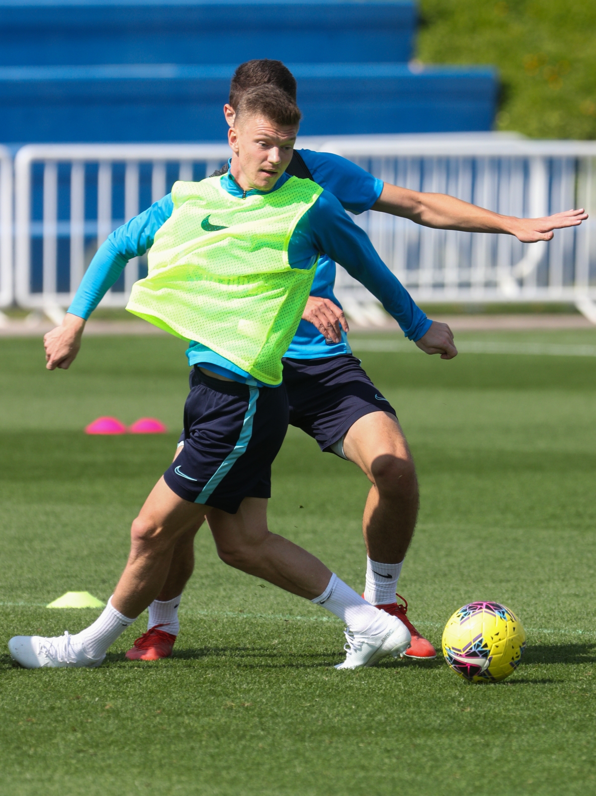 «Газпром»-тренировочные сборы в Катаре: 20 января, утренняя тренировка