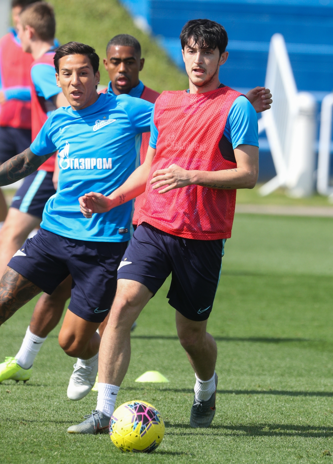 «Газпром»-тренировочные сборы в Катаре: 20 января, утренняя тренировка