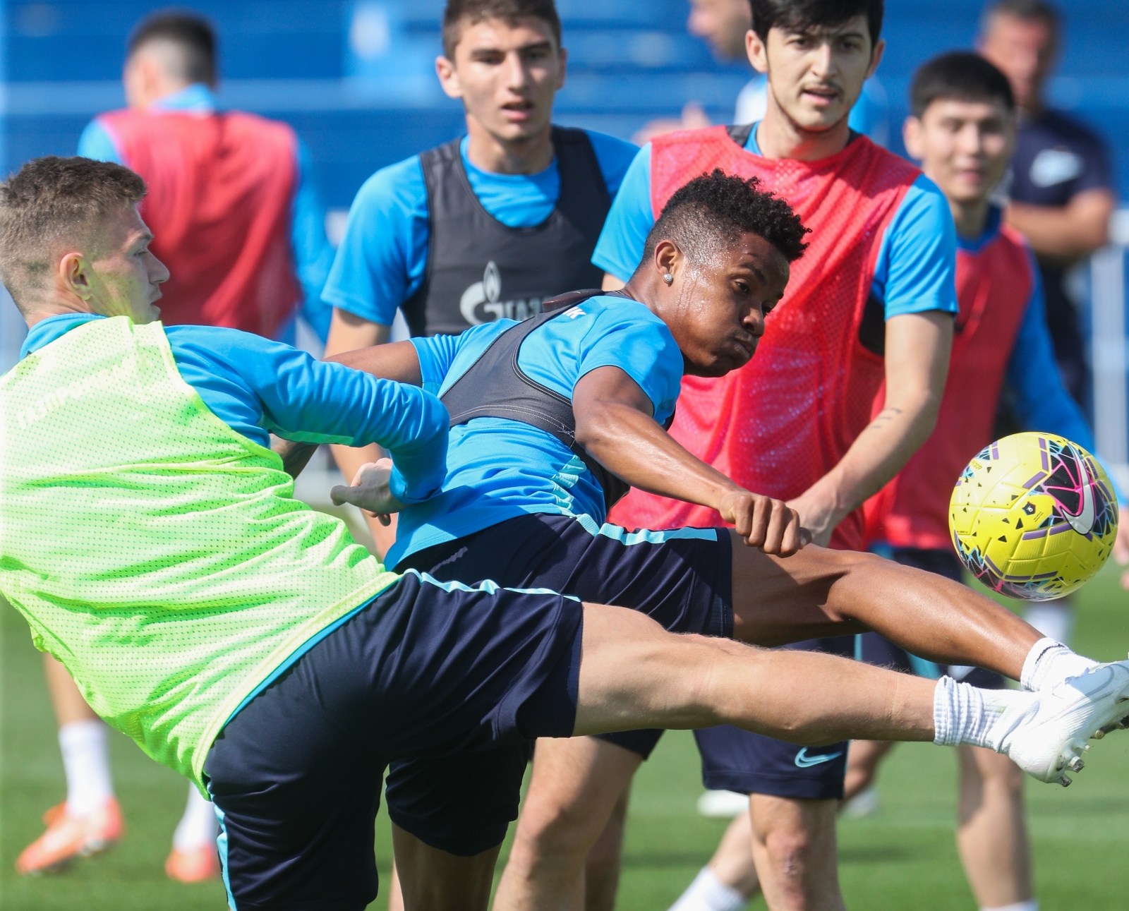 «Газпром»-тренировочные сборы в Катаре: 20 января, утренняя тренировка