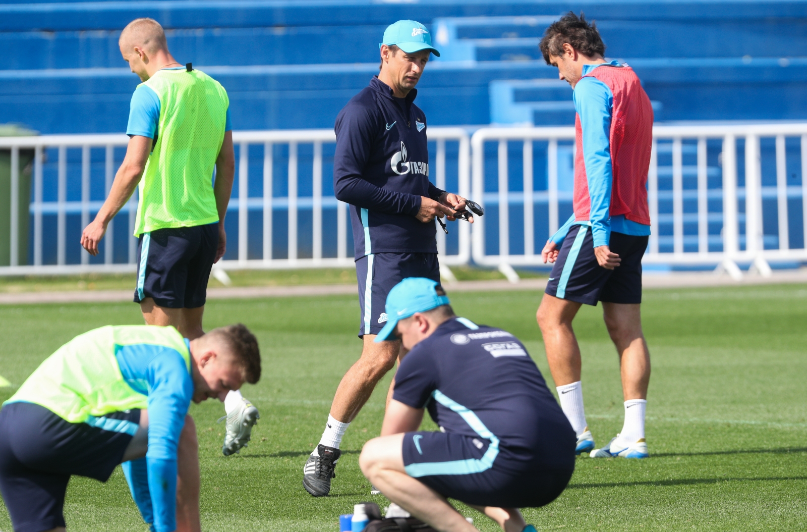 «Газпром»-тренировочные сборы в Катаре: 20 января, утренняя тренировка